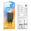 Зарядний пристрій HOCO C134A USB 2.4A black (6942007621298) зображення 2
