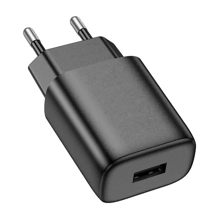 Зарядний пристрій HOCO C134A USB 2.4A black (6942007621298) зображення 3