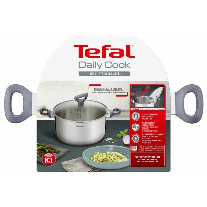 Кастрюля Tefal Daily Cook з кришкою, 24 см (G7124645) изображение 13