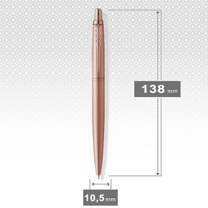 Ручка кулькова Parker JOTTER 17 XL Monochrome Pink Gold PGT BP блістер (12 636) зображення 4