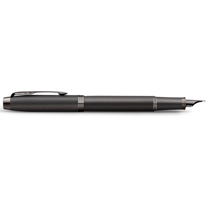 Ручка перьевая Parker IM 17 Professionals Monochrome Titanium  FP F (28 011) изображение 4