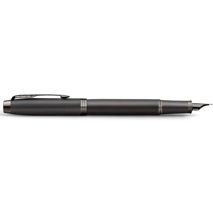 Ручка пір'яна Parker IM 17 Professionals Monochrome Titanium  FP F (28 011) зображення 4