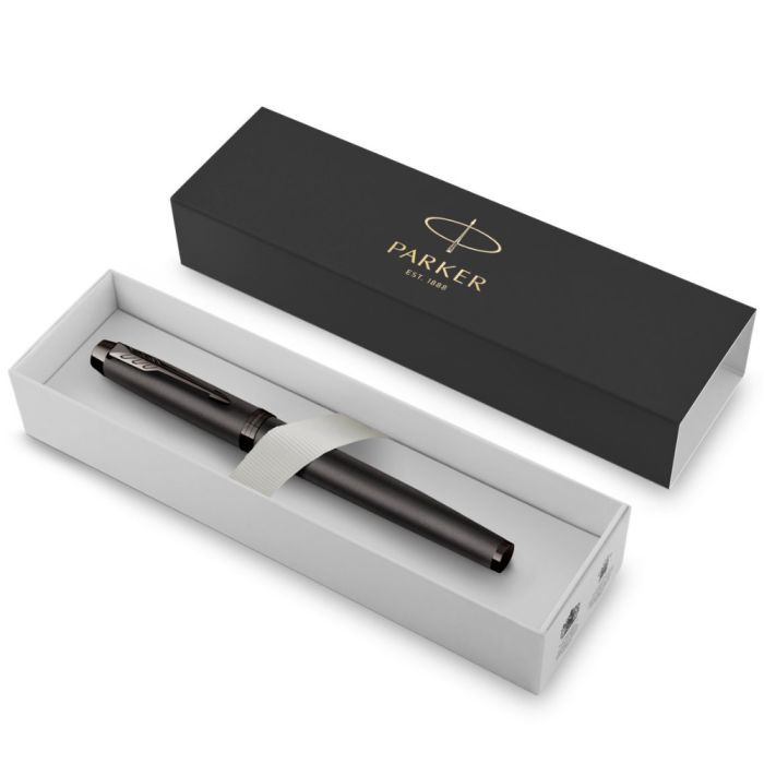 Ручка перьевая Parker IM 17 Professionals Monochrome Titanium  FP F (28 011) изображение 6