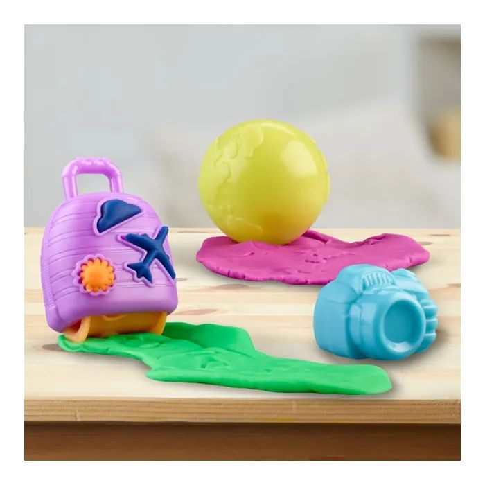 Набір для творчості Hasbro Play-Doh з пластиліном Літак-дослідник (F8804) зображення 4