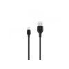 Дата кабель USB 2.0 AM to Lightning 1.0m 2.1A black XO (NB36-L-1-BK)