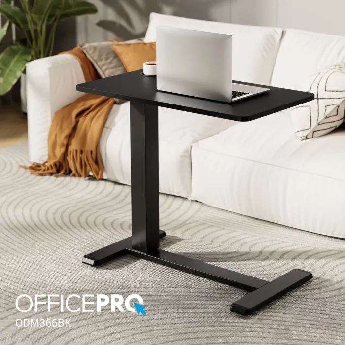 Приставний стіл OfficePro з регулюванням ODM366B Black (ODM366BK) зображення 2