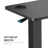 Приставний стіл OfficePro з регулюванням ODM366B Black (ODM366BK) зображення 6