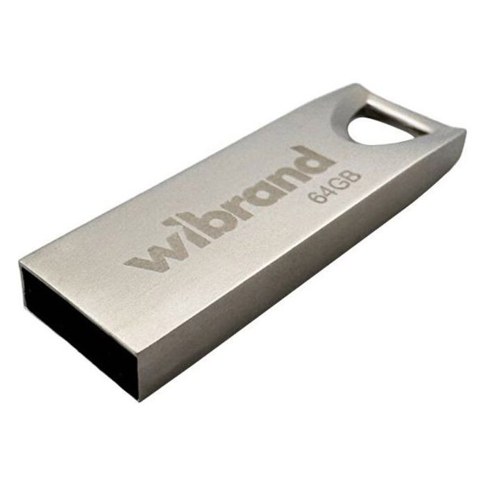 USB флеш накопитель Wibrand 64GB Taipan Silver USB 2.0 (WI2.0/TA64U2S)