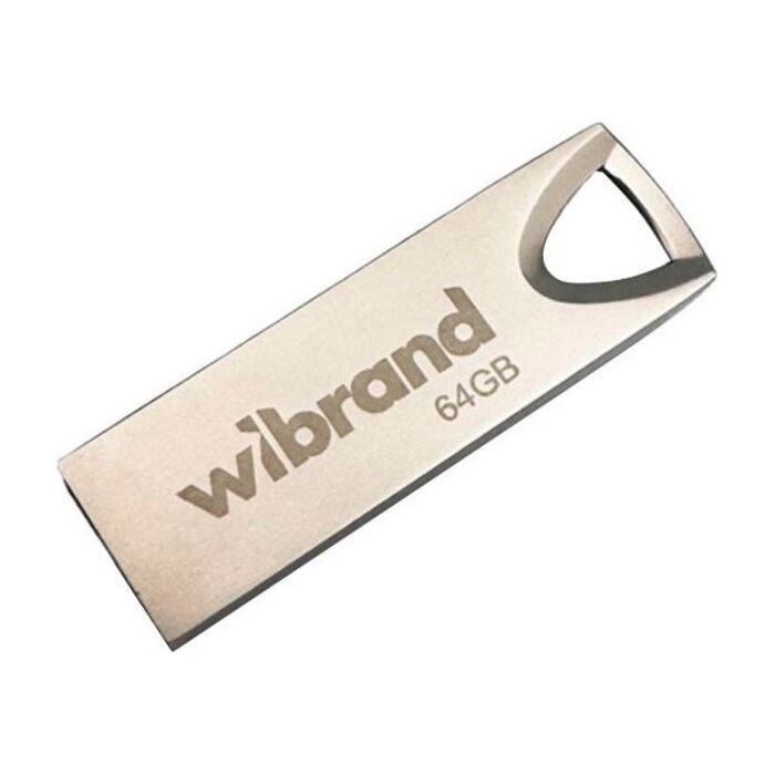 USB флеш накопитель Wibrand 64GB Taipan Silver USB 2.0 (WI2.0/TA64U2S) изображение 2