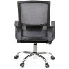 Офісне крісло Аклас Конвалія BL Tilt Сірий (Сірий/Чорний) (00160109) зображення 4