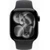 Смарт-годинник Apple Watch Series 11 GPS 42mm Jet Black Aluminium Case with Black Sport Band - S/M (MEQT4RK/A) зображення 2