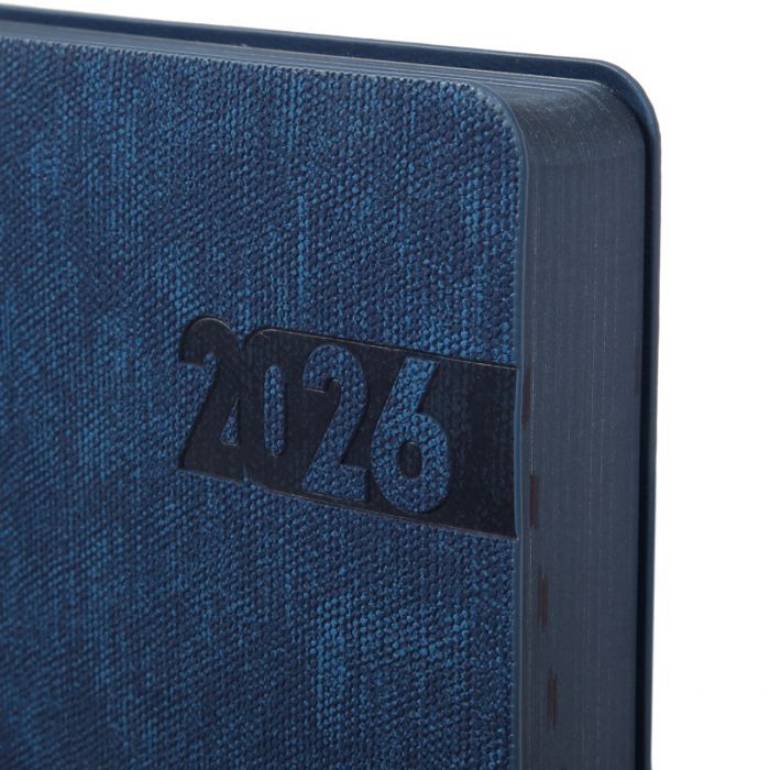 Тижневик Leo planner А5 датований 2026 "Boss", м‘який, синій, 368 сторінок (252633) зображення 3