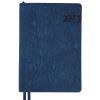 Тижневик Leo planner А5 датований 2026 "Boss", м‘який, синій, 368 сторінок (252633)