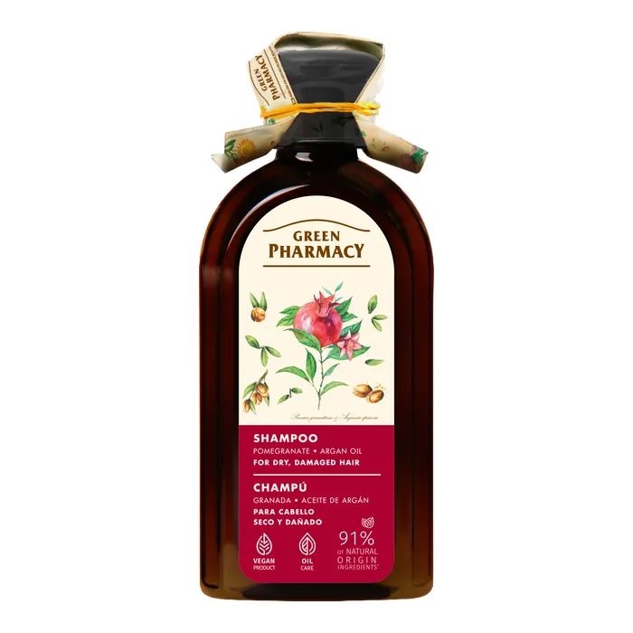 Шампунь Green Pharmacy Олія аргани і гранат 350 мл (4823015945830)