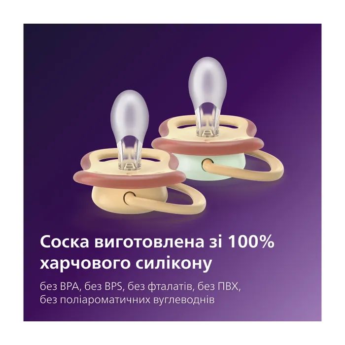 Пустушка Philips AVENT Ultra Air 0-6 місяців 2 шт (SCF087/01) зображення 9