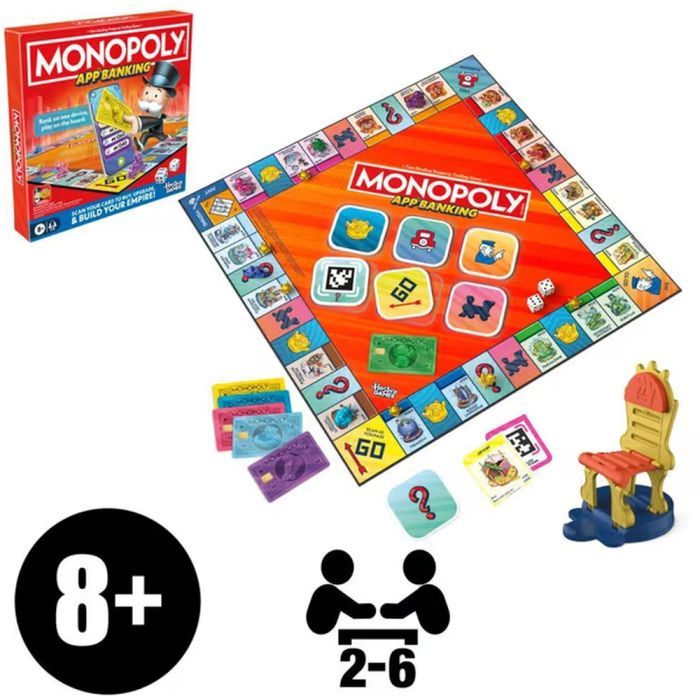 Настольная игра Hasbro Gaming Монополия Мобильный Банкинг (G1424) изображение 2
