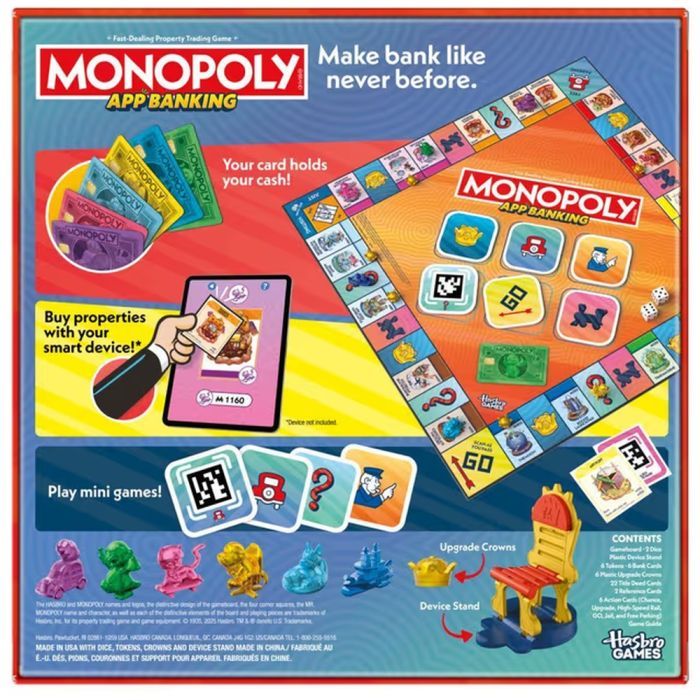 Настольная игра Hasbro Gaming Монополия Мобильный Банкинг (G1424) изображение 6