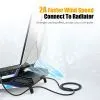 Дата кабель USB 3.0 AM/AM 2.0m 5Gbps black Essager (EXCAA-YTD01) зображення 4