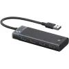 Концентратор Ugreen USB 3.0 to 4xUSB 3.2 Gen1 CM653 black (15548)