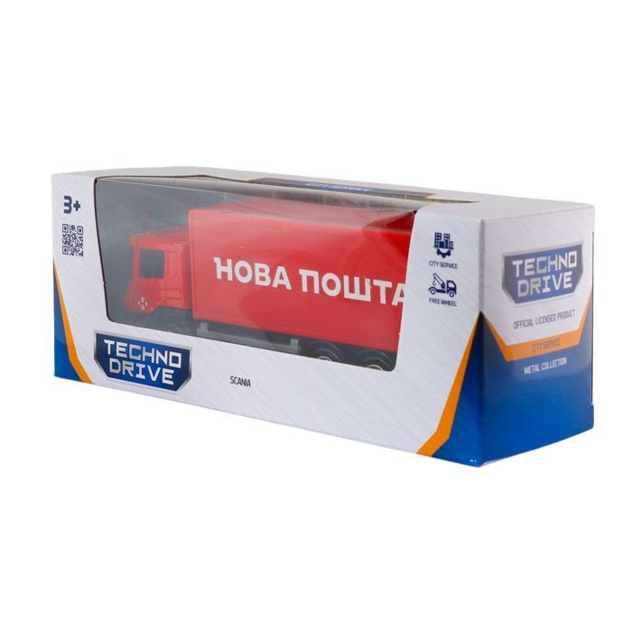 Машина TechnoDrive Scania Нова пошта (250414U) зображення 10