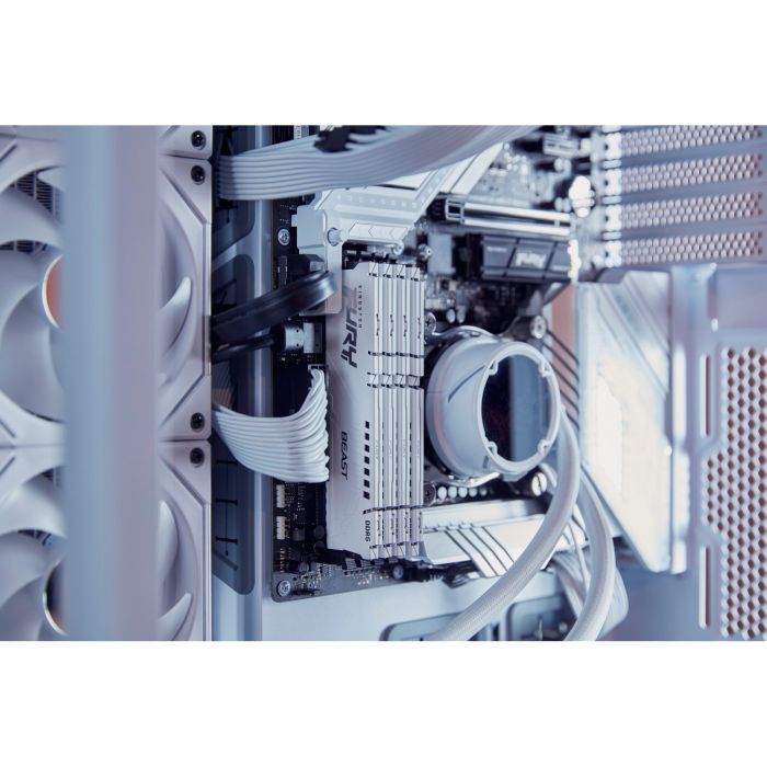 Модуль памяти для компьютера DDR5 16GB 6000 MHz Beast White EXPO Kingston Fury (ex.HyperX) (KF560C36BWE2-16) изображение 4