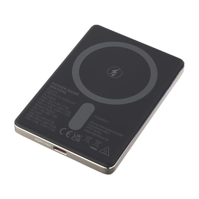 Батарея универсальная Intenso MW5000 5000mAh Magnetic champagne (7344021) изображение 3 Батарея универсальная Intenso MW5000 5000mAh Magnetic champagne (7344021) изображение 3