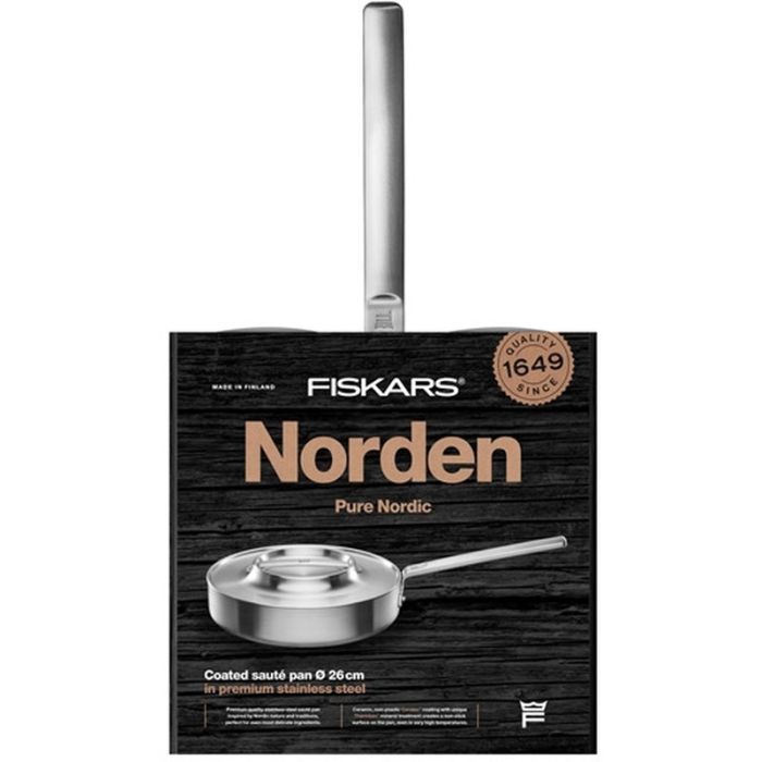 Сотейник Fiskars Norden з кришкою 26 см (1067634) изображение 4