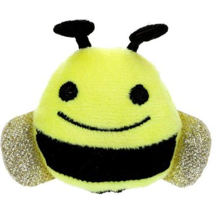 Іграшка для котів Hippie Pet Бджілка жовта 8 см (HIPCT21030G)