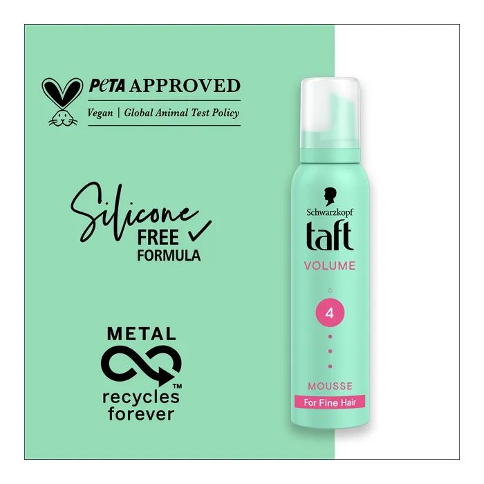 Пенка для волос Taft Volume 4 200 мл (3838824083704) изображение 6