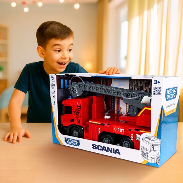 Спецтехніка TechnoDrive Super Big Truck Пожежна машина Scania (5005KS) зображення 11