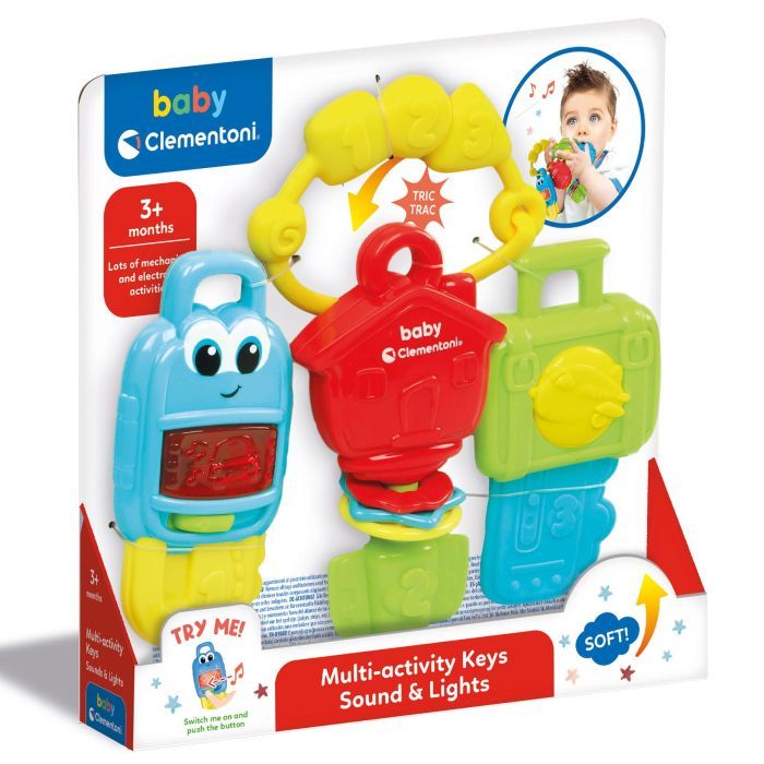 Погремушка Clementoni Multi-activity Keys New (17914) изображение 2