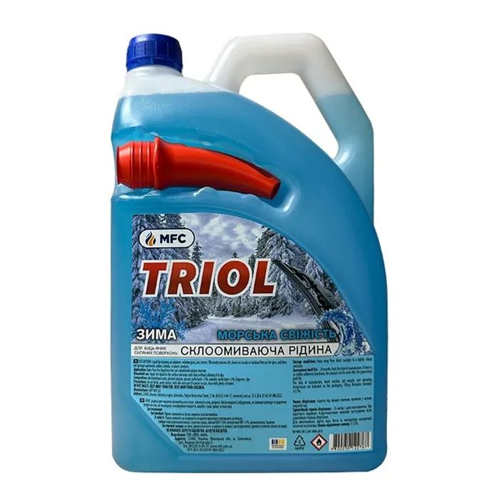 Омыватель автомобильный TRIOL Морська Свіжість -20 4л (4820250122767)