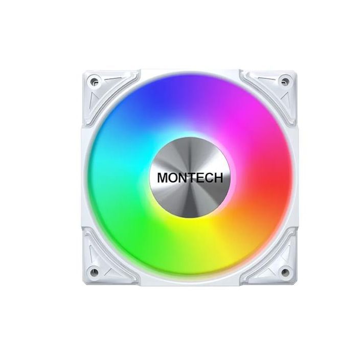 Кулер для корпуса MONTECH METAL PRO 12 ARGB 3 (METALPRO12 ARGB 3PACK (W)) изображение 2