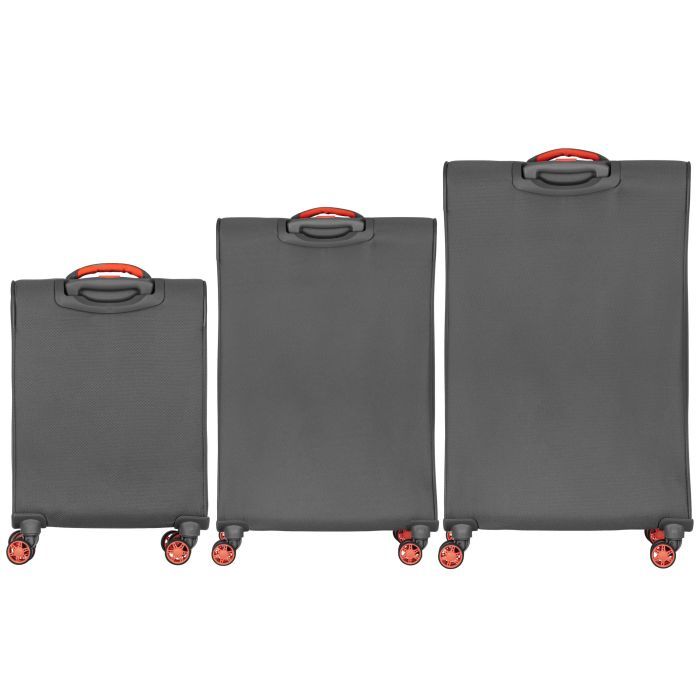 Набір валіз 2E Trek (L+M+S), чорні (2E-SPE-TREK-SET6-BK) зображення 5