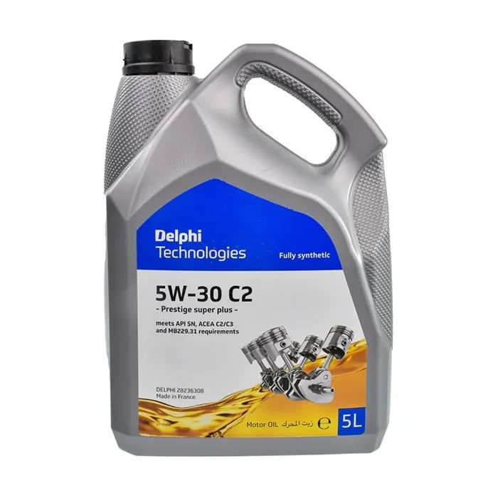 Моторна олива Delphi Prestige Super Plus C2 5W-30, 5л (28236308)