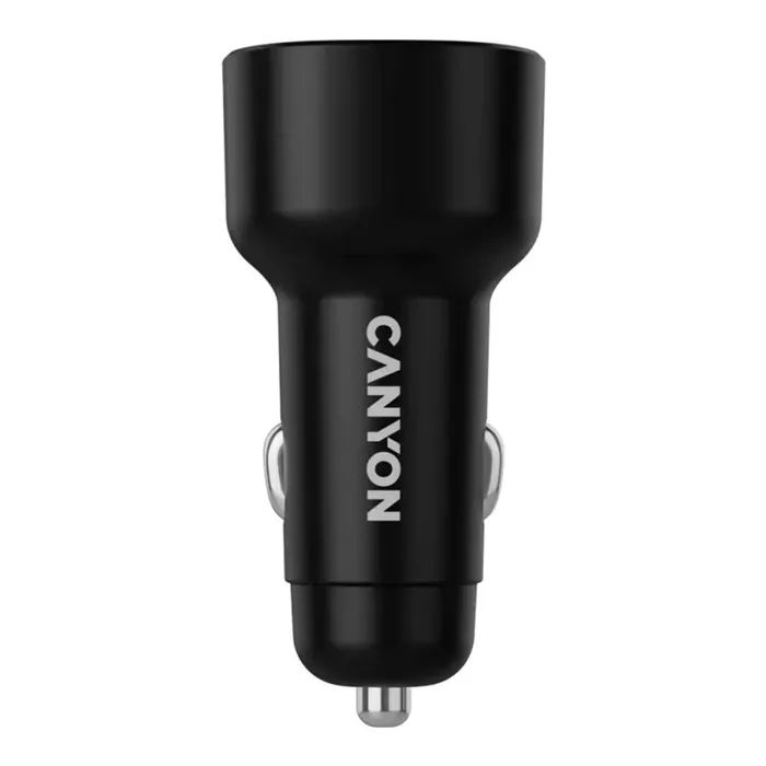 Зарядний пристрій Canyon 2xUSB-C PD60W black (CNE-CCABR3CC) зображення 2