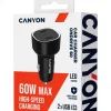 Зарядний пристрій Canyon 2xUSB-C PD60W black (CNE-CCABR3CC) зображення 5