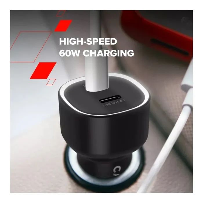 Зарядний пристрій Canyon 2xUSB-C PD60W black (CNE-CCABR3CC) зображення 7