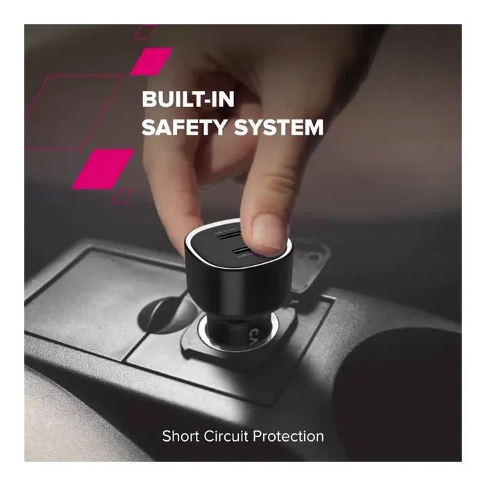 Зарядний пристрій Canyon 2xUSB-C PD60W black (CNE-CCABR3CC) зображення 8