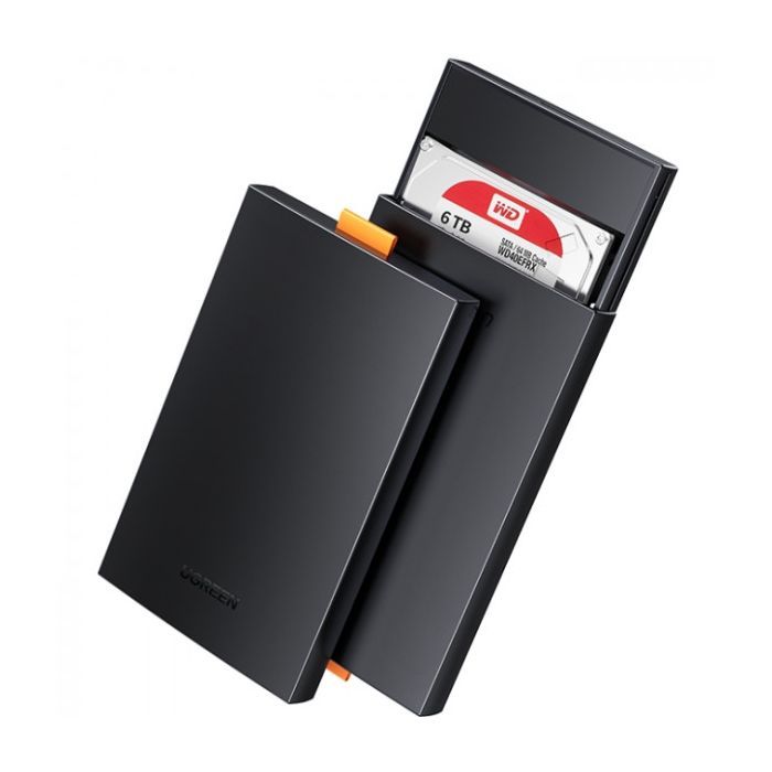 Кишеня зовнішня UGREEN USB 3.0 to 2.5" HDD/SSD CM237 black (60353) зображення 4