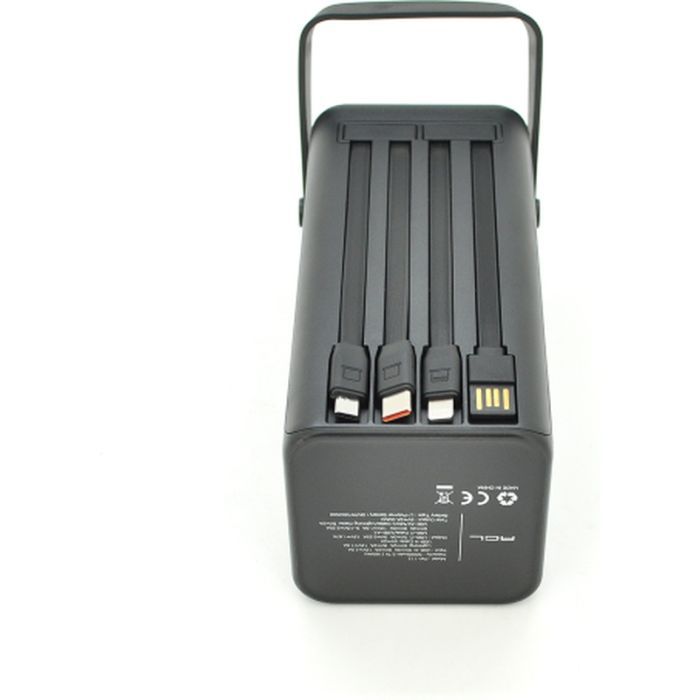 Батарея універсальна ACL 50000mAh, PD/22.5W, Black (ACLPW-113B) зображення 2
