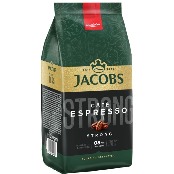 Кава Jacobs Espresso в зернах 1 кг (8711000539187) зображення 2