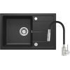 Мийка кухонна Deante Leda, мийка ZRD_2113 + зміш. BOC_B740, графіт (ZRDG2113)