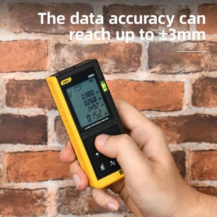 Лазерний далекомір Deli до 100 м (EDL4170) зображення 5