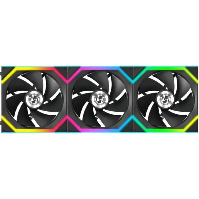 Кулер для корпуса Lian Li Uni Fan SL WIRELESS 120-3 REVERSE BLAD (G99.12RSL1W3B.00)