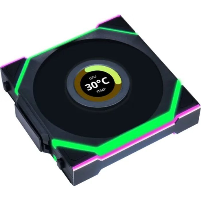 Кулер для корпуса Lian Li Uni Fan SL WIRELESS 120-3 REVERSE BLAD (G99.12RSL1W3B.00) изображение 3