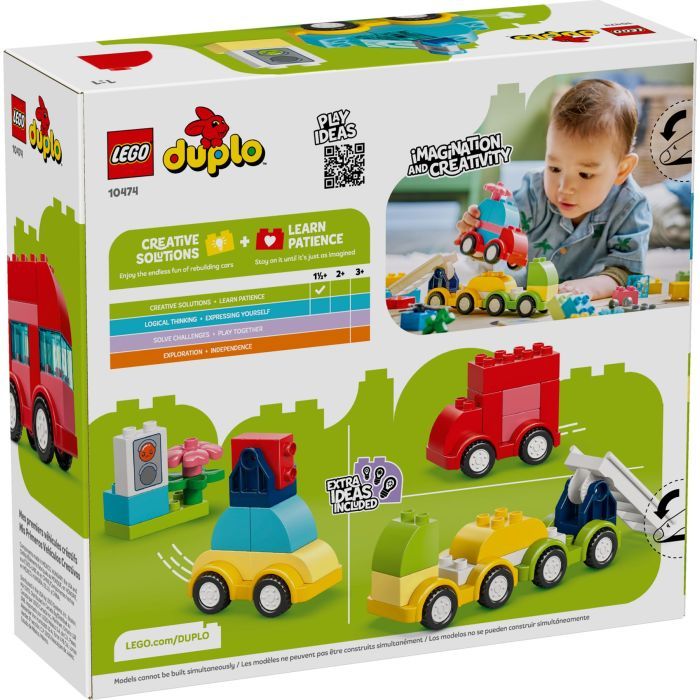 Конструктор LEGO DUPLO My First Творческие транспортные средства (10474) изображение 9