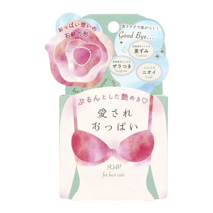 Твердое мыло Pelican Beloved Boobs Soap Для нежной кожи груди 70 г (4976631478562)