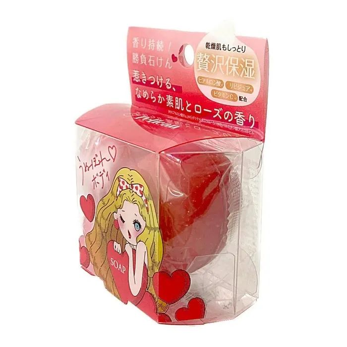 Тверде мило Pelican Зволожуюче для тіла із трояндовим ароматом 80 г (4976631481418) зображення 3