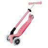 Самокат Globber серії Elite Lights пастельно-рожевий Колеса з підсвічуванням (439-710-3) изображение 11